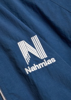 Nahmias Warm Up Panelled Shell Jacket Blue