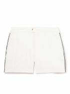 TOM FORD - Slim-Fit Short-Length Swim Shorts - Neutrals