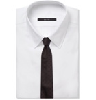 GUCCI - 7cm Logo-Jacquard Silk-Blend Tie - Black