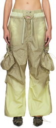Andersson Bell Khaki Balloon Cargo Pants