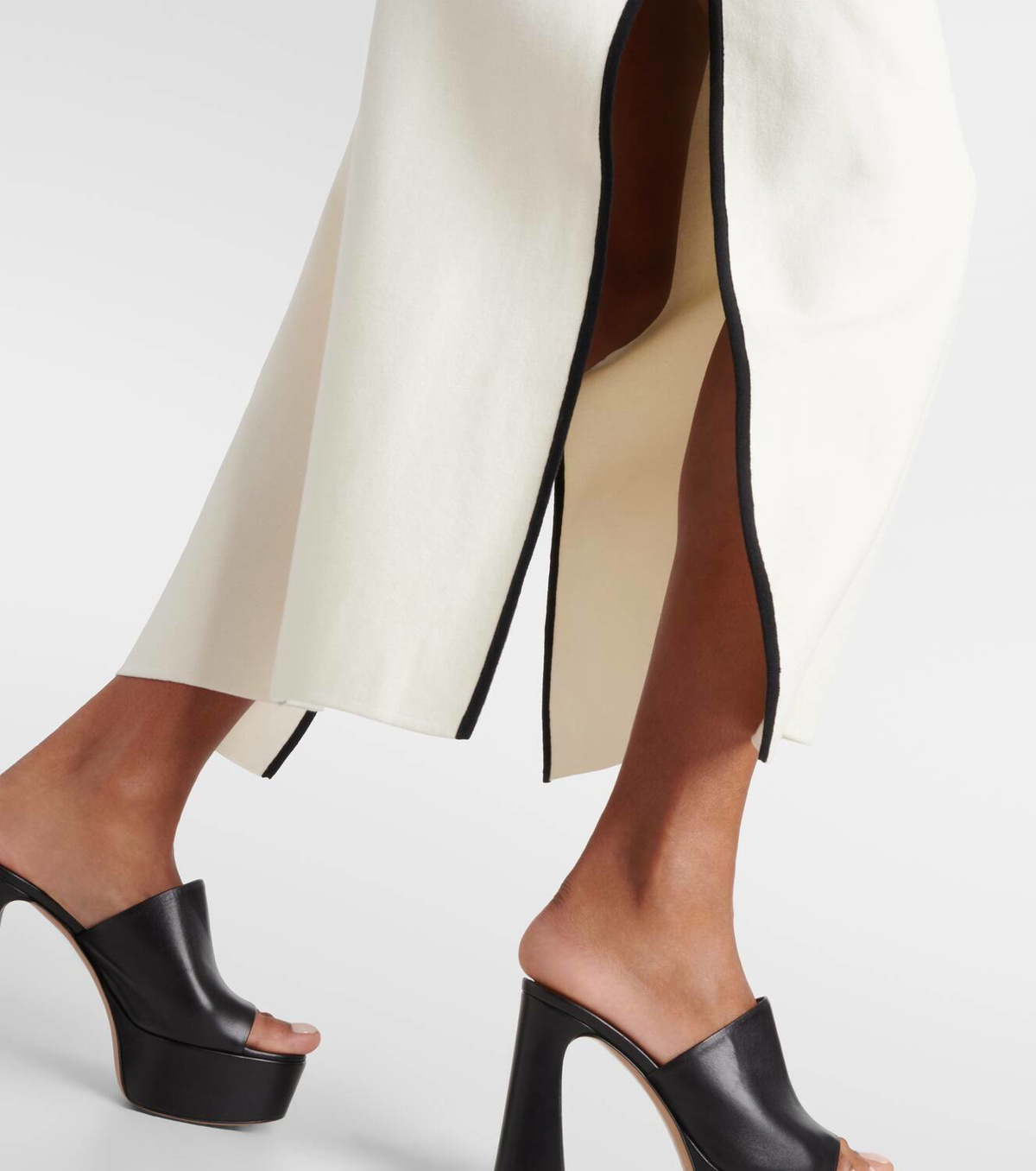 Max Mara Ora cotton-blend maxi skirt