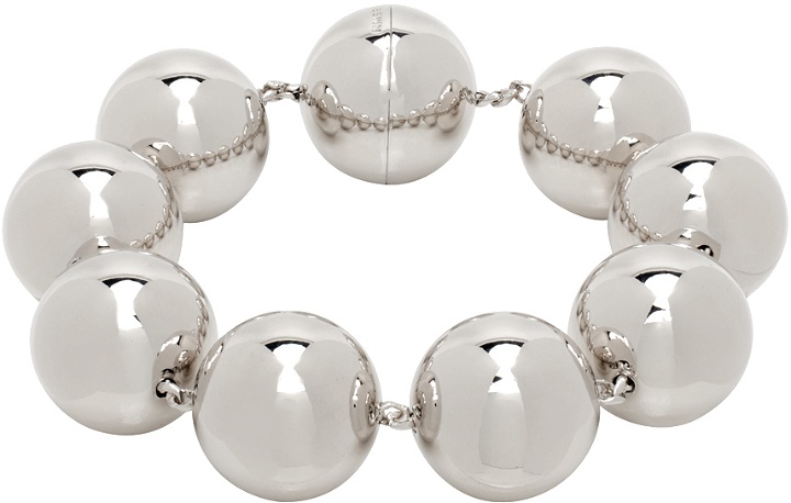 Photo: Numbering Silver #5918 Giant Ball Bracelet
