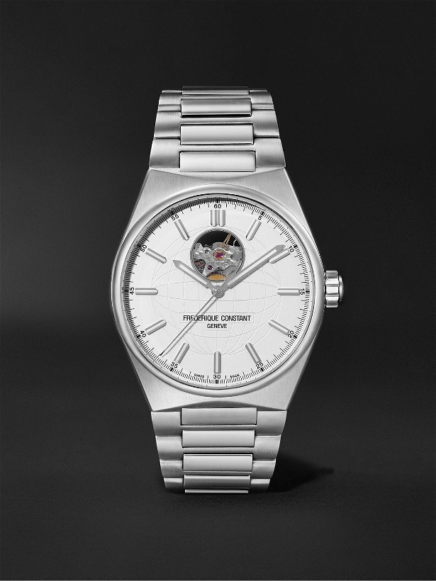 Photo: Frederique Constant - Highlife Heart Beat Automatic 41mm Stainless Steel Watch, Ref. No. correct ref no. - Men