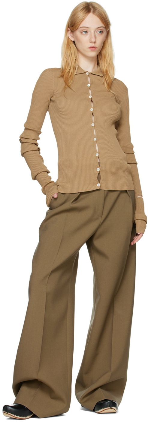 Quira SSENSE Exclusive Tan Cardigan