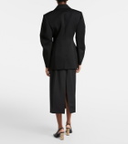 Givenchy Wool and mohair skirtpants