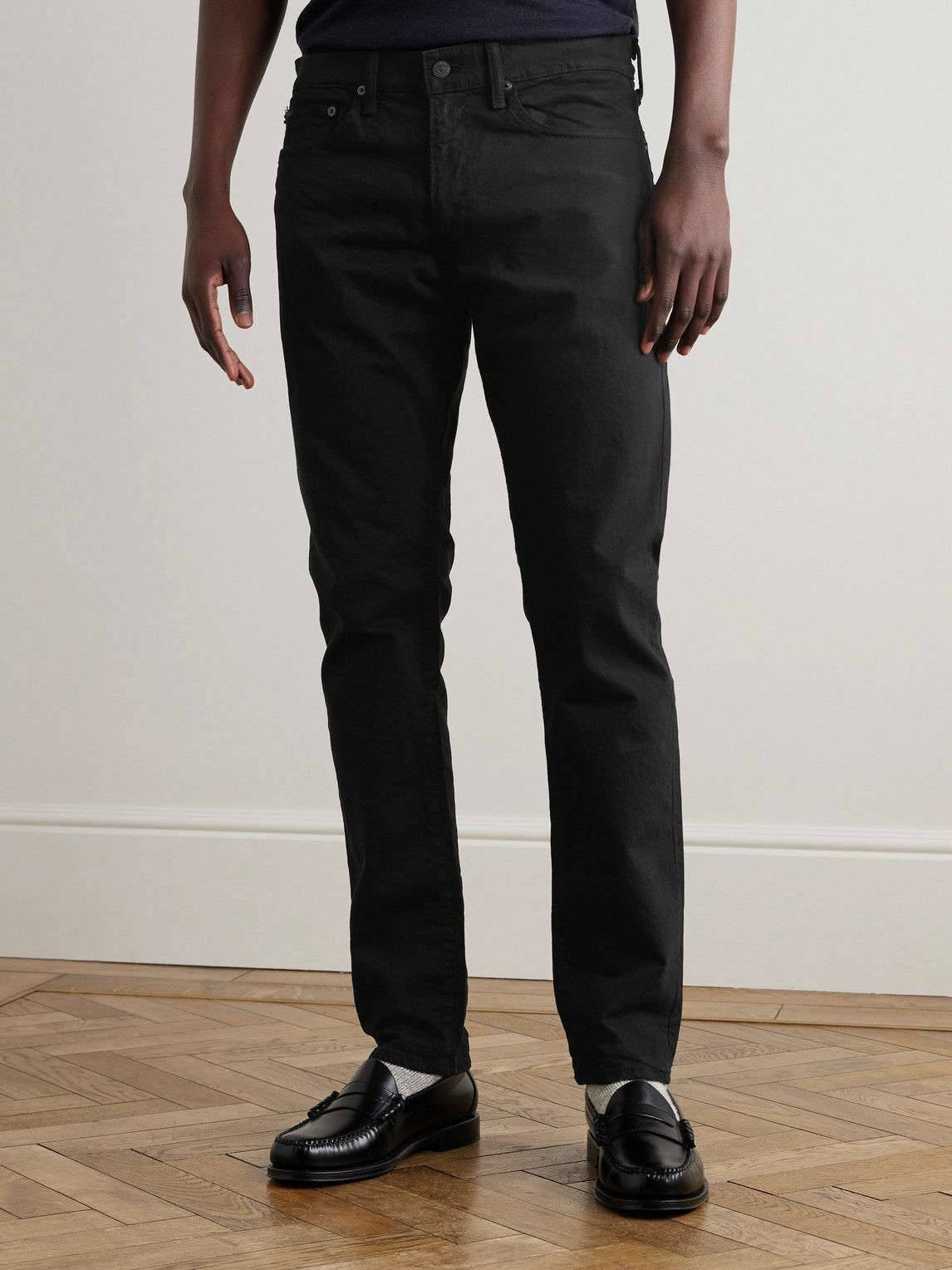 Polo Ralph Lauren - Slim-Fit Straight-Leg Jeans - Black Polo Ralph