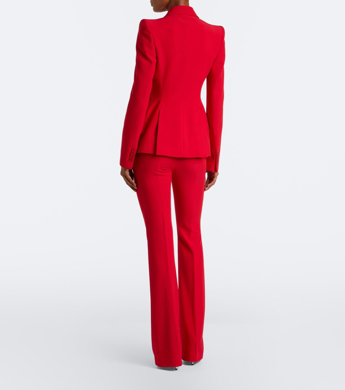 McQueen Crêpe bootcut pants
