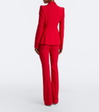 McQueen Crêpe bootcut pants