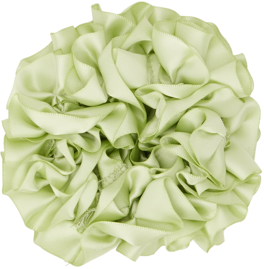 Maryam Nassir Zadeh Green Carnation Scrunchie Maryam Nassir 