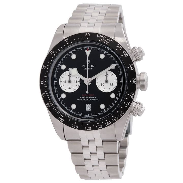 Photo: Tudor Black Bay Chrono Automatic Chronometer Black Dial Watch M79360N-0013