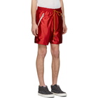 Rhude Burgundy P.E. Shorts