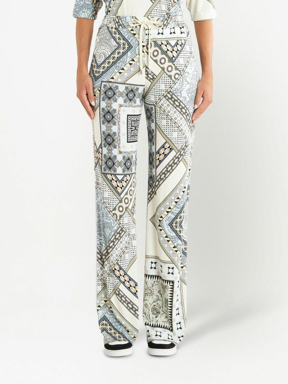 ETRO - Patchwork Wide-leg Trousers Etro