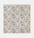 The House of Lyria Glafira floral linen tablecloth