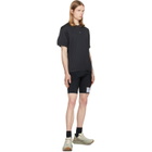 Satisfy Black TechSilk Evo 9 Half Tights Shorts