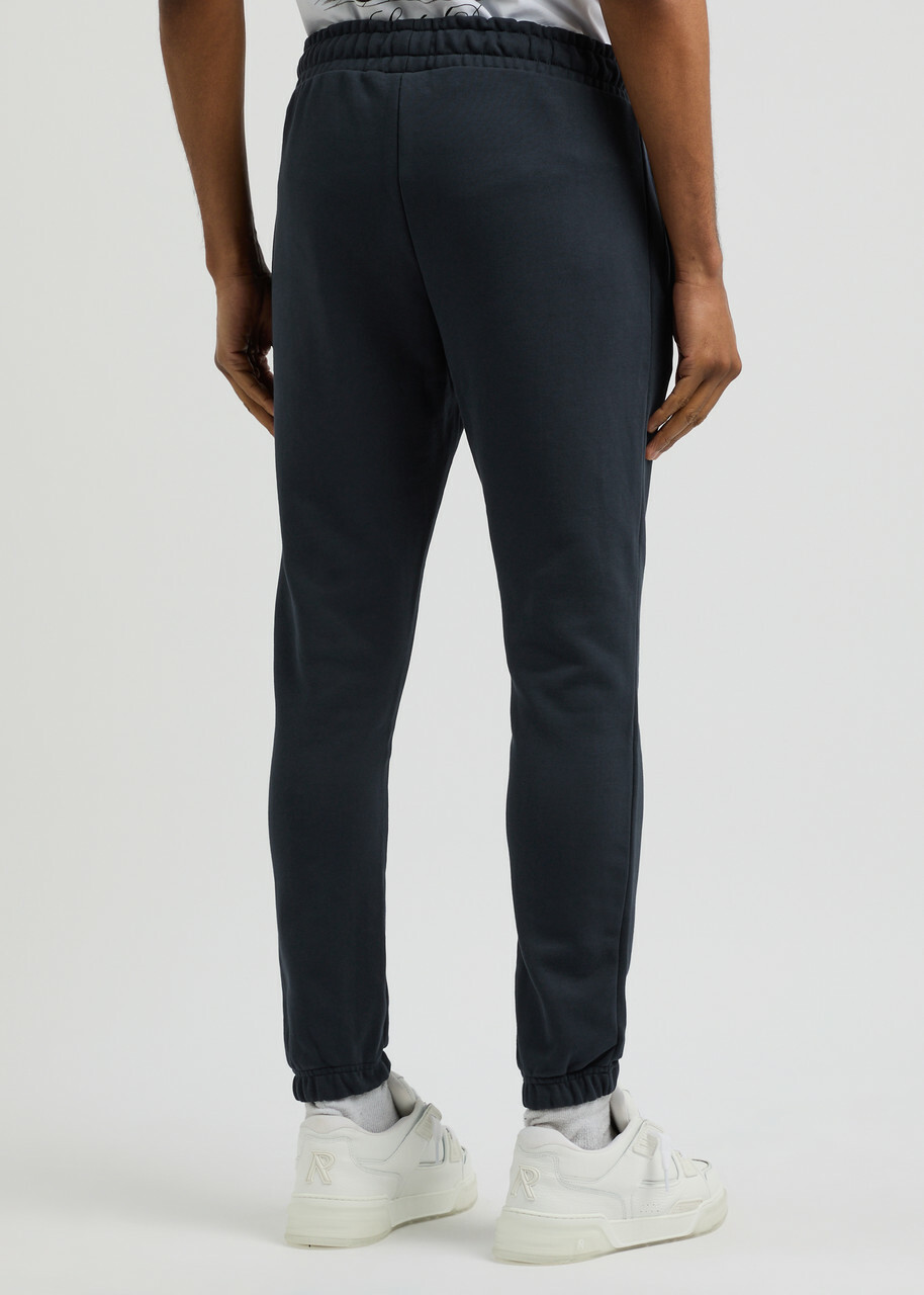 Club 1984 Essential Logo-embroidered Cotton Sweatpants Navy