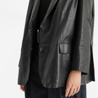 Weekend by Max Mara Women's Marat Leather Jacket in Black