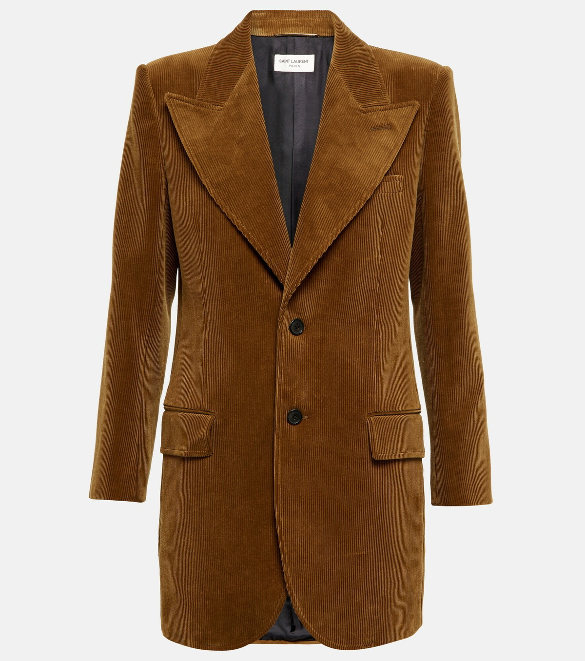 【SAINT LAURENT】cotton-corduroy ブレザー Saint Laurent - Corduroy blazer Saint Laurent