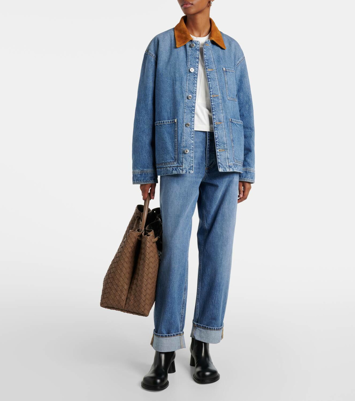 Bottega Veneta Cliff 50 leather ankle boots Bottega Veneta