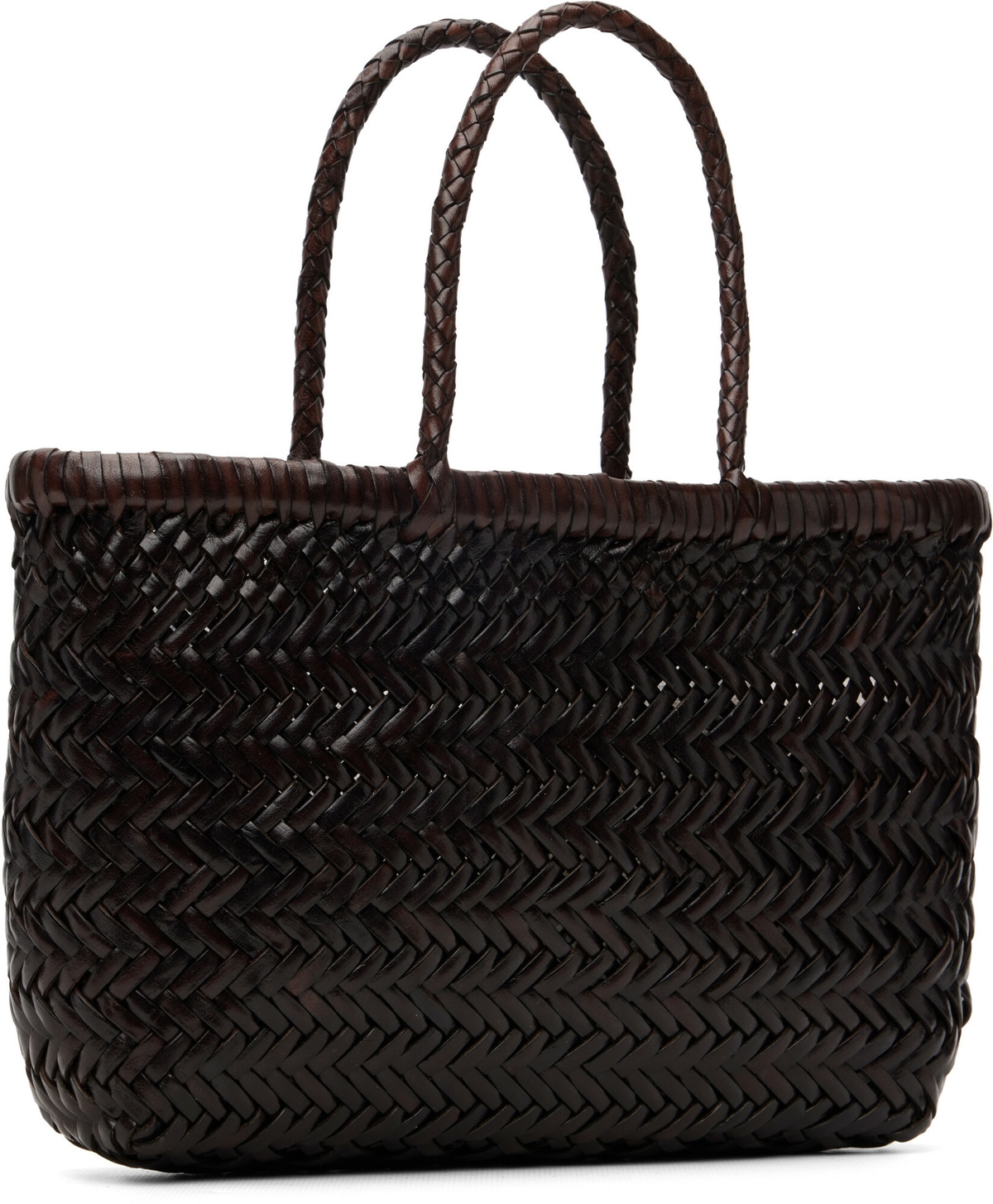 Dragon Diffusion Brown Mini Flat Gora Bag