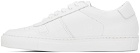 Common Projects White BBall Classic Low Sneakers