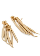 Jacquemus Les Bouclés Haricots Drop Earrings - Gold - One Size