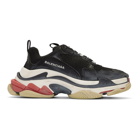 Balenciaga Black Triple S Sneakers