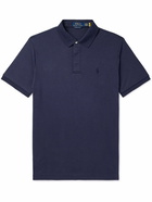 Polo Ralph Lauren - Logo-Embroidered Cotton Polo Shirt - Blue