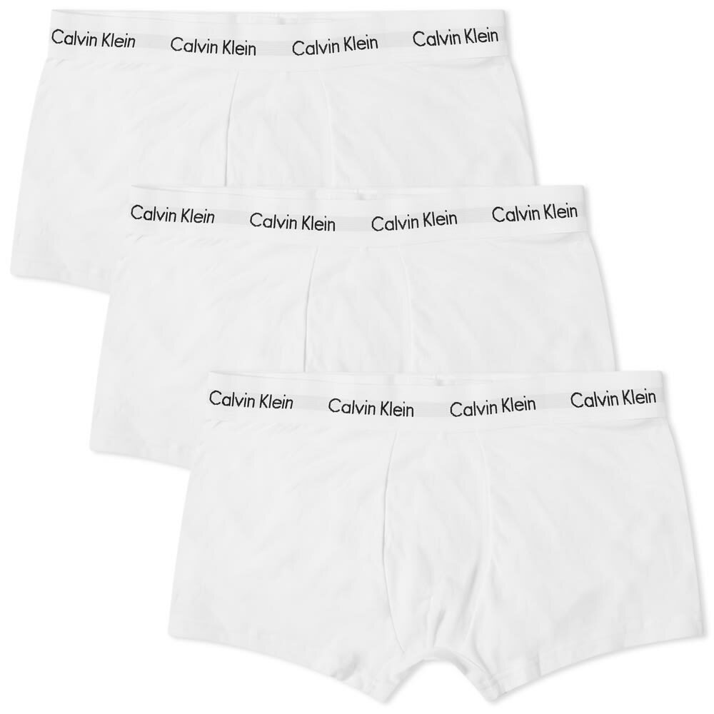 Calvin Klein Men's CK Underwear Hip Brief - 3 Pack in Black/Blue Calvin  Klein