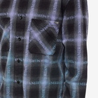 AMIRI Men's Plaid Shirt in Purple