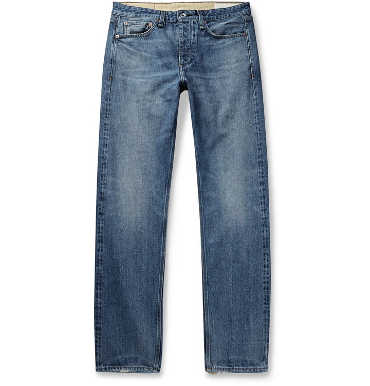 Photo: rag & bone - Fit 2 Slim-Fit Distressed Denim Jeans - Blue