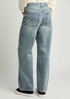Loewe Anagram Wide-leg Jeans Denim