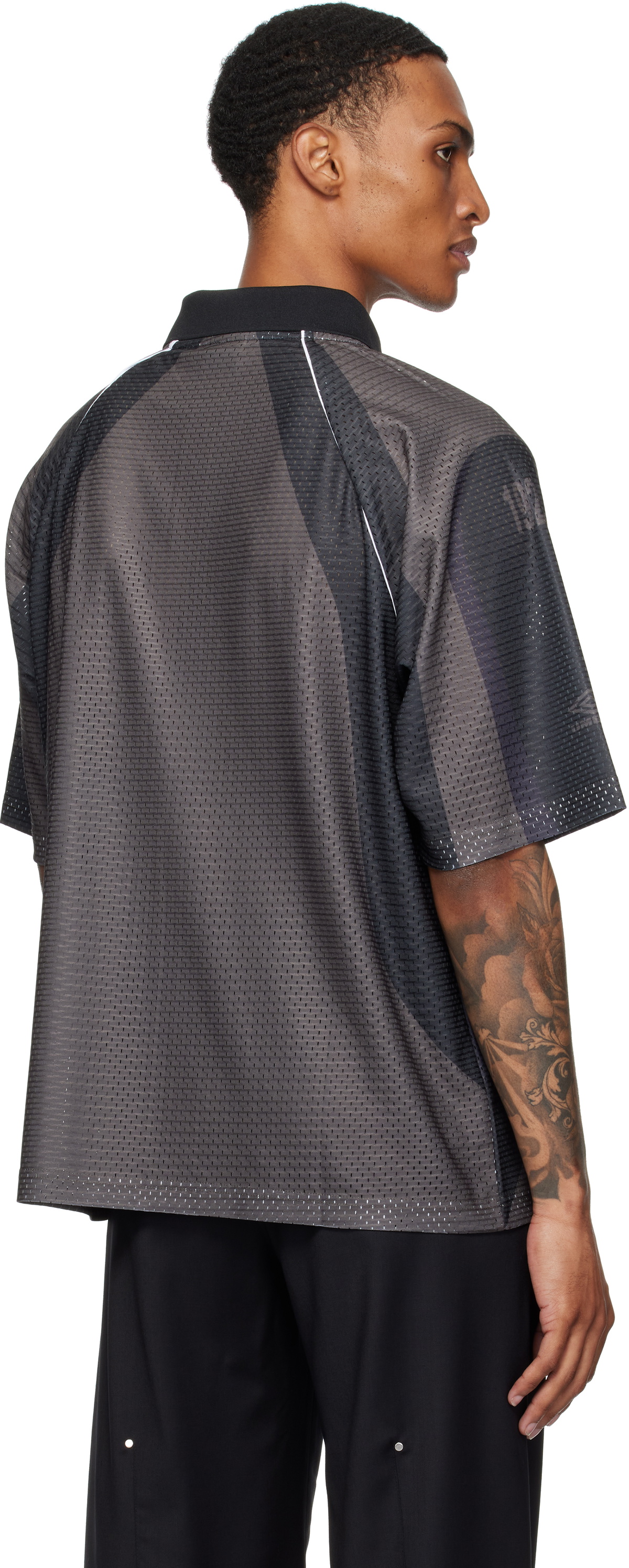Umbro Brown & Black 97/98 'Lazy' Polo