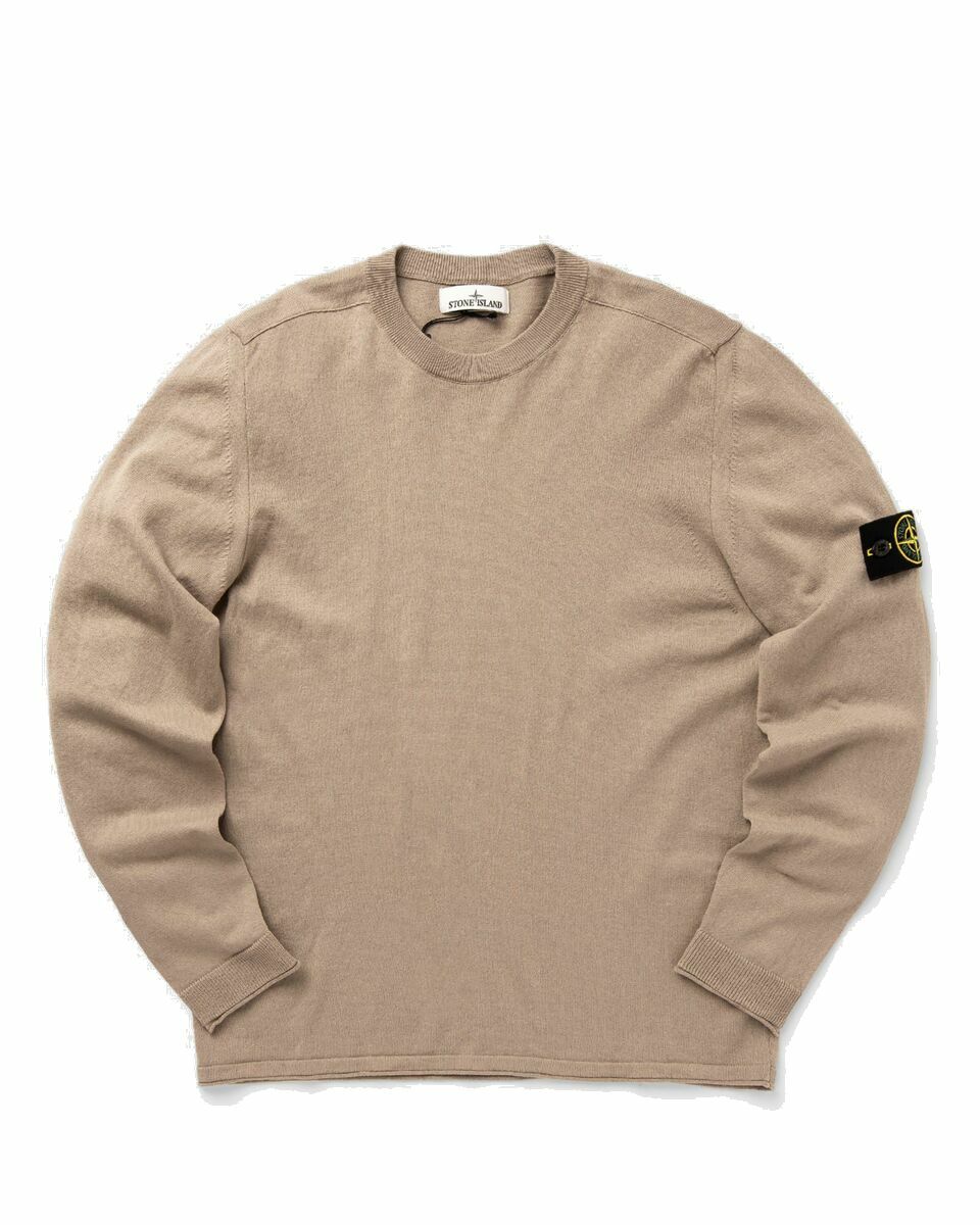 Photo: Stone Island Pullover Light Raw Hand Cotton Grey - Mens - Pullovers