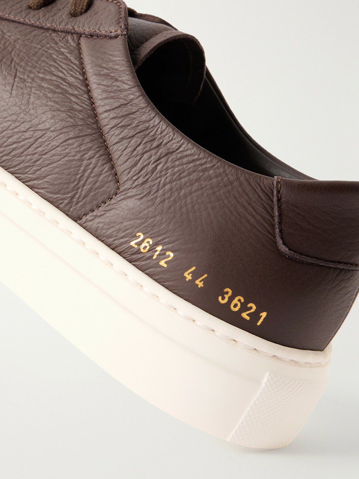 Common Projects - Achilles Full-Grain Leather Sneakers - Brown