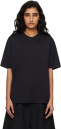 The Frankie Shop Black Harper Soft Organic T-shirt