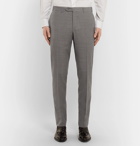 Canali - Grey Slim-Fit Super 130s Wool Suit Trousers - Men - Gray