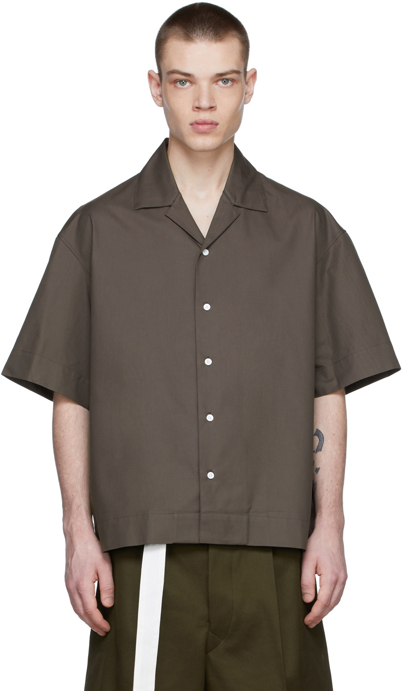UNIFORME Brown Cotton Shirt UNIFORME