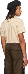 Olly Shinder Beige Ceremony Shirt