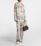 Etro Printed bowling shirt