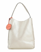 Alessia Santi Womens Shoulder bag Platinum
