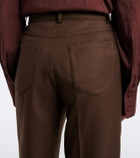 Xu Zhi Wool capri pants