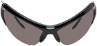 Balenciaga Black Wire Cat Sunglasses