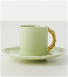 L'Objet - Haas Mojave espresso cup and saucer set