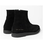 Common Projects - Suede Boots - Black