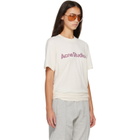 Acne Studios Beige Graphic T-shirt