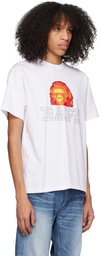 BAPE White Polygon Ape Head T-Shirt