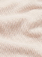 Frescobol Carioca - Marcio Cotton and Linen-Blend Piqué Shirt - Neutrals