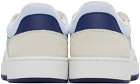 Axel Arigato White & Blue Arlo Sneakers
