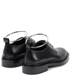 Jil Sander - Anklet leather Derby shoes