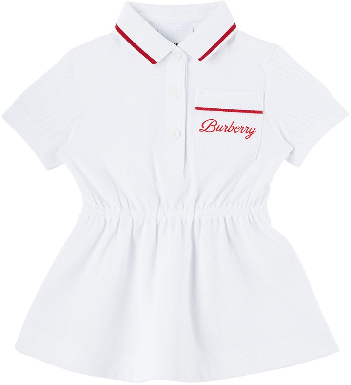 Photo: Burberry Baby White Patch Pocket Dress